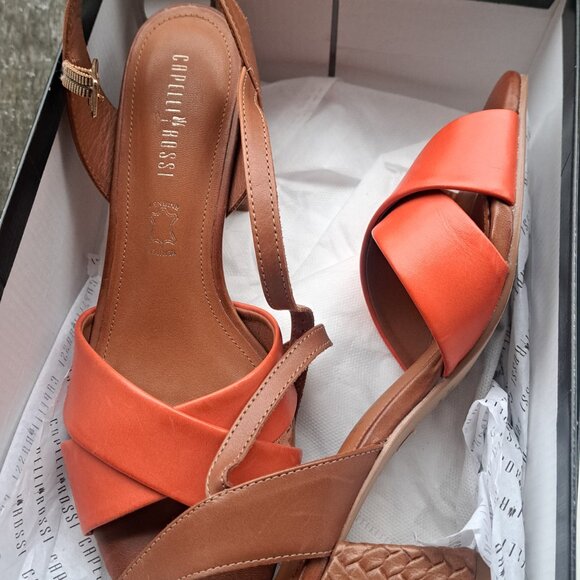 Capelli Rossi size 8 Leather shoes - Picture 3 of 6